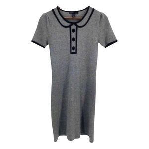 Tricotez | Grey / Black 100% Cashmere Dress | Large